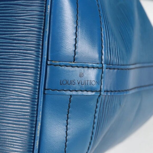 LOUIS VUITTON Epi Noe Shoulder Bag Toledo Blue M44005 LV Auth 129725 - Picture 11 of 16